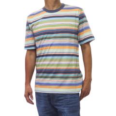 PS PAUL SMITH �|�[���X�~�X �����Y �N���[�l�b�NT�V���c M2R 220X V22627 �}���`�J���[ 2026�t�ĐV��