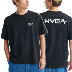 RVCA ���[�J T�V���c �����Y �N���[�l�b�NT�V���c ���� BG041217 / STRAIGHT EDGE SS �u���b�N 2026�t�ĐV��