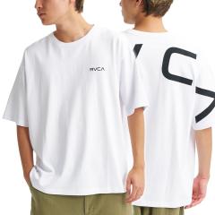 RVCA ���[�J T�V���c �����Y �N���[�l�b�NT�V���c ���� BG041210 / BACK SIDE ARCH SS �z���C�g 2026�t�ĐV��