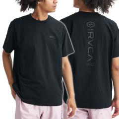 RVCA ���[�J T�V���c �����Y �N���[�l�b�NT�V���c ���� BG041857 / RVCA STRAIGHT WAY �u���b�N�~�u���b�N 2026�t�ĐV��