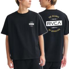 RVCA ���[�J T�V���c �����Y �N���[�l�b�NT�V���c ���� BG041001 / TCS FT SS �u���b�N 2026�t�ĐV��