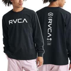 RVCA ���[�J T�V���c �����Y �N���[�l�b�N�����OT�V���c ����T ���� BG041855 / STARIGHT WAY LT �u���b�N 2026�t�ĐV��