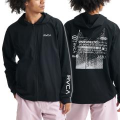 RVCA ���[�J �p�[�J�[ �����Y �W�b�v�A�b�v�p�[�J�[ ���� BG041851 / CLOSED BUSINESS SFHD �u���b�N 2026�t�ĐV��