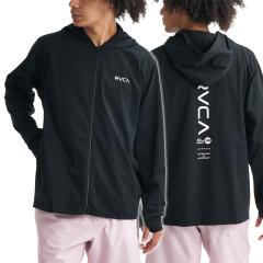 RVCA ���[�J �p�[�J�[ �����Y �W�b�v�A�b�v�p�[�J�[ ���� BG041852 / STRAIGHT WAY SFHD �u���b�N 2026�t�ĐV��