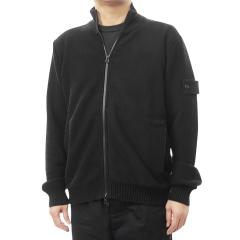 STONE ISLAND �X�g�[���A�C�����h �Z�[�^�[ �����Y �W�b�v�A�b�v�Z�[�^�[ 5100048 S00FA �u���b�N 2026�t�ĐV��