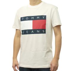 TOMMY JEANS �g�~�[�W�[���Y �����Y�N���[�l�b�NT�V���c DM22645 �I�t�z���C�g 2026�t�ĐV��