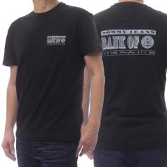 TOMMY JEANS �g�~�[�W�[���Y �����Y�N���[�l�b�NT�V���c DM22329 �u���b�N 2026�t�ĐV��