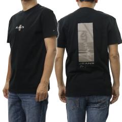 TOMMY JEANS �g�~�[�W�[���Y T�V���c �����Y �N���[�l�b�NT�V���c ���� ��100�� DM22532 �u���b�N 2026�t�ĐV��