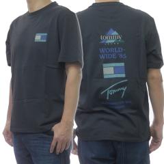 TOMMY JEANS �g�~�[�W�[���Y �����Y�N���[�l�b�NT�V���c DM22337 �u���b�N 2026�t�ĐV��