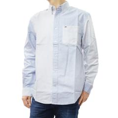 TOMMY JEANS �g�~�[�W�[���Y �����Y�J�W���A���V���c DM22776 �u���[�n�}���`�J���[ 2026�t�ĐV��