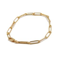 TOMWOOD �g���E�b�h �`�F�[�� �u���X���b�g 100067/Box Bracelet Gold 18K ���j�Z�b�N�X �S�[���h 2026�t�ĐV��