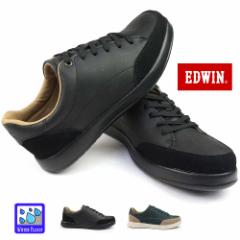 エドウィン スニーカー メンズ カジュアルシューズ 防水 EDM-900 ローカット 紐靴 EDWIN
