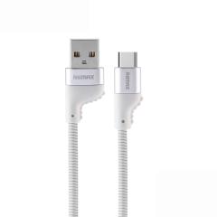 REMAX �X�}�z Type-C �[�d �]���P�[�u�� ���}�b�N�X 2.1A 1.0m CAMAROON �z���C�g RC-108a 