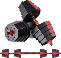 即購入OK 40kg バーベルにもなる角型ダンベル 20kg×2個セット 可変 即購入OK 40kg バーベルにもなる角型ダンベル 20kg×2個セット