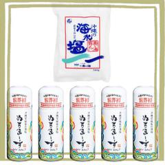 ぬちまーす マイソルト 30G + 沖縄の海水塩 美ら海育ち 500G (ぬちまーす マイソルト 30G 5個)