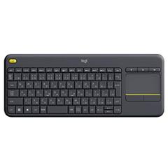 ロジクール ワイヤレスキーボード タッチ キーボード k400pbk