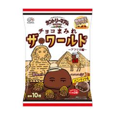 不二家 カントリーマアムチョコまみれザ・ワールド(アフリカ編)ミドルパック 102G×18袋