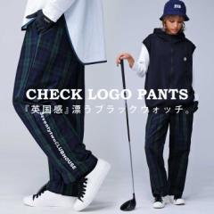 ANTIQUA GOLF×STCH チェックパンツ レディース 送料無料・5月8日10時～再再販。(100)メール便可