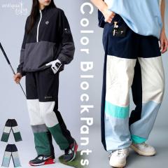 ANTIQUA GOLF�~STCH �p���c ���f�B�[�X ���� �i�C���� �S���t �z�F ���C�h �����O �X�|�[�c �|�P�b�g�t�� �傫���T�C�Y ��g�� ���g�� �J