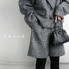 ツイードショートパンツ パンツ レディース ボトムス 送料無料・再販。メール便不可