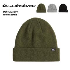 QUIKSILVER/NCbNVo[ Y jbgX ROUTINE BEANIE 2024-25 SNOW Xm[{[h XL[ Xm{ h r[j[ jbgLbv 