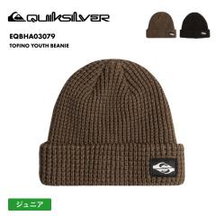 QUIKSILVER/NCbNVo[ LbY WjA jbgX TOFINO YOUTH BEANIE 2024-25 SNOW Xm[{[h Xm{ h r[j[ jbgL