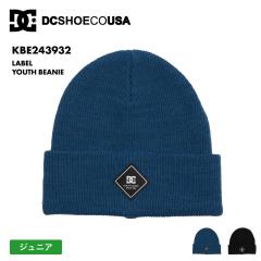 DC SHOES/�f�B�[�V�[ �L�b�Y �W���j�A �j�b�g�X LABEL YOUTH BEANIE 2024SNOW �X�m�[�{�[�h �X�L�[ �X�m�{ �h�� �r�[�j�[ �j�b�g�L���b�v