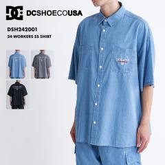 DC SHOES/fB[V[ Y Vc 24 WORKERS SS SHIRT 2024 SUMMER DSH242001