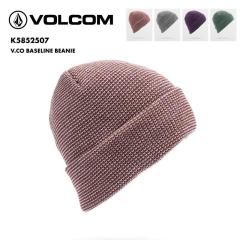 VOLCOM/�{���R�� ���f�B�[�X �j�b�g�X V.CO BASELINE BEANIE 2025 SNOW �X�q �X�m�{ �X�L�[ �r�[�j�[ �h�� �u�����h  K5852507