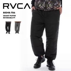 RVCA/���[�J �����Y ���o�[�V�u�� �p���c GRANT PUFFER REVERSIBLE PT 2024 HOLIDAY �����O�p���c �{�g���X ���C�h�V���G�b�g �傫�� �h