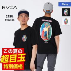 RVCA ルーカ 半袖 Tシャツ メンズ BB041-263 プリント カジュアル クルーネック ティーシャツ ロゴ トップス 男性用 送料無料