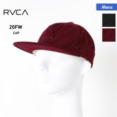 RVCA ルーカ キャップ 帽子 メンズ BA042-928 平つば 紫外線対策 フラットバイザー ぼうし サイズ調節可能 男性用 40%OFF