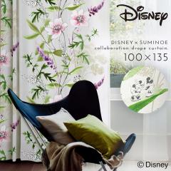 �~�b�L�[ �J�[�e�� �f�B�Y�j�[ �Ռ� 100�~135cm �Ռ��J�[�e�� �k�� �C���e���A �~�b�L�[ ���C���h�t�����[ �h���[�v 1�� ���{�� �􂦂� 