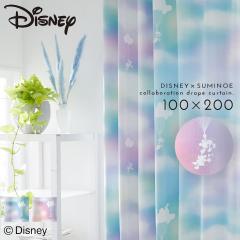 �~�b�L�[ �J�[�e�� �f�B�Y�j�[ �Ռ� 100�~200cm �Ռ��J�[�e�� �k�� �C���e���A �~�b�L�[ �����E �h���[�v 1�� ���{�� �􂦂� ������� �`