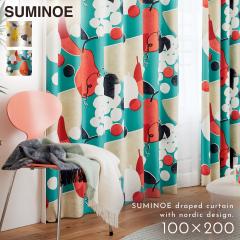 �J�[�e�� �Ռ� 100�~200cm �k�� �Ռ��J�[�e�� 1�� �t���[�c�t���[�c �h���[�v 1���� ���{�� �􂦂� ������� �`��L�����H �X�~�m�G SUMI