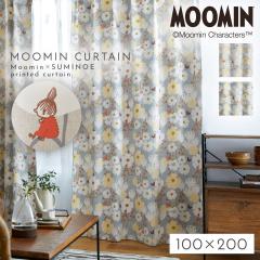 ���[�~�� �J�[�e�� �Ռ� 100�~200cm ���g���~�C �Ռ��J�[�e�� �k�� �C���e���A MOOMIN �^�C�j�[�t�����[ �h���[�v 1�� ���{�� �􂦂� ��