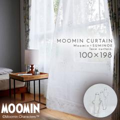 ���[�~�� ���[�X �J�[�e�� 100�~198cm ���[�X�J�[�e�� �k�� �C���e���A MOOMIN �j�����j�����{�C�� 1�� ���{�� �􂦂� ������� �X�~�m�G