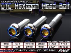 M10�~40mm P1.25 �t�����W �w�L�T�S���w�b�h�{���g �Z�p�{���g �X�e�����X CTC �V���o�[���ă`�^���J���[ TB0703