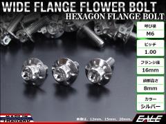 M6�~12mm P1.00 ���C�h�t�����W�t�����[ �{���g ���C���[���b�N���t�� �Z�p�{���g SUS304 �X�e�����X �V���o�[ TB0956