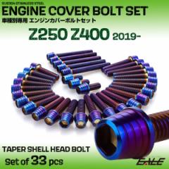 �G���W���J�o�[ �{���g�Z�b�g Z250 Z400 2019�N- 33�{�Z�b�g �e�[�p�[�V�F���w�b�h �J���T�L�p �Ă��`�^���F TB8678