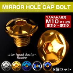 �~���[�z�[���J�o�[�{���g �L���b�v M10�~10mm P1.25 ���l�W �t�l�W 2�Z�b�g ���}�n�ԗp �X�^�[�w�b�h SUS304 �S�[���h TH0181