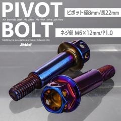 �o�C�N���o�[ ��t�p �s�{�b�g�{���g M6 P1.0 �s�{�b�g�a8mm �X�e�����X ���C���[���b�N�� �ă`�^���F �u���[�n 2�{�Z�b�g TH0543