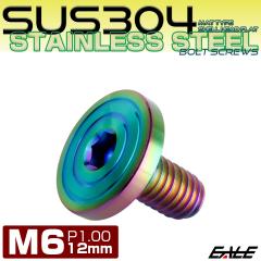 6�~12mm P0.7 �V�F���w�b�h �t���b�g �X�e�����X�{���g �Z�p���t �}�b�g�^�C�v SUS304 ���C���{�[�O���[�� TR0349