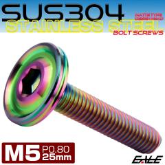�{�^���{���g M5�~25mm P0.8 ���^ �f�U�C���w�b�h �t���b�g SUS304 �Z�p�� �J�X�^���{���g �}�b�g ���C���{�[�O���[�� TR1213