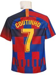 バルセロナ ユニフォーム メンフィス FCバルセロナ サッカーユニフォーム SIZE L ブルー×レッド