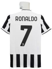 オーセンティックユベントス RONALDO 7番 シャツ 大人用 A116 19 ユベントス RONALDO*7 ロナウド 黒黄 ゲーム