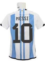 子供用 K041 16 アルゼンチン MESSI*10 メッシ 紺 ゲームシャツ パンツ