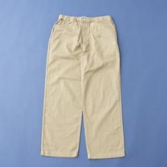 COTTON TWILL EASY PANTS(Rbg cC C[W[pc)Y M BEIGE