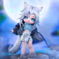 狼 娘 14cm 擬人化少女 人形 野獣シリーズ ドールセット PVC ABS製 狼 娘 14cm 擬人化少女 人形 野獣シリーズ ドールセット PVC ABS製