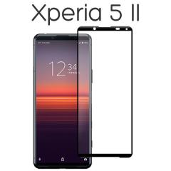 Xperia 5 II SO-52A SOG02 A002SO �t�B���� �t���ی� �S�ʕی� 9H �����K���X �V�[�g �V�[�� �G�N�X�y���A�t�@�C�u�}�[�N�c�[ Xperia5 2 